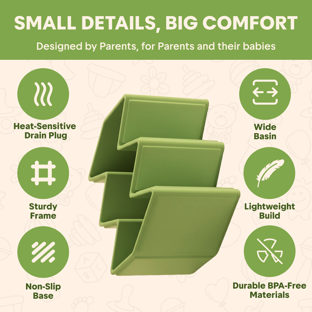 Nuul™ Foldable Baby Bathtub