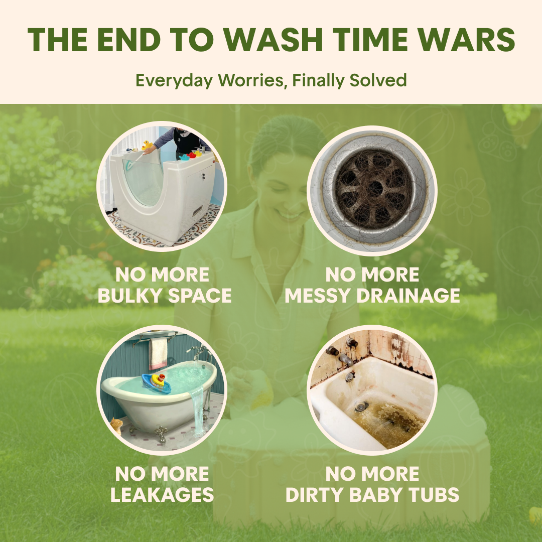 Nuul™ Foldable Baby Bathtub