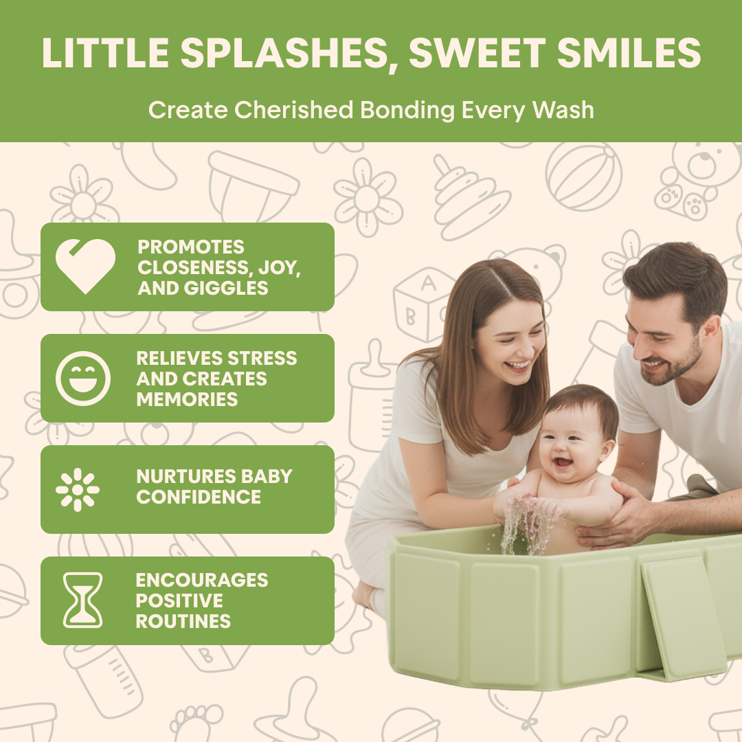 Nuul™ Foldable Baby Bathtub
